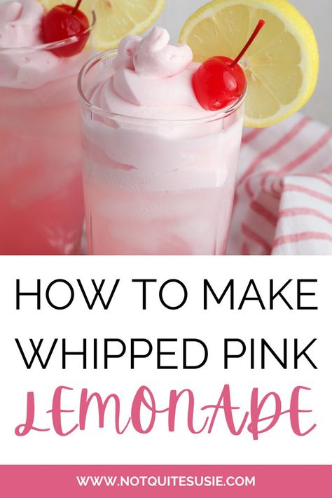 Pink Lemonade Recipe, Hot Water With Lemon, Pink Lemonade Recipes, Water With Lemon, Drinking Hot Water, Drink Recipes Nonalcoholic, Make Lemonade, Summer Drink Recipes, Smoothie Drink Recipes