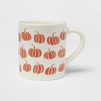 Maxcera Coffee Mugs : Target Fall Tableware, Season Recipes, Autumn Interior, Brown Mugs, Fall Mug, Dog Halloween, Stoneware Mugs, Shop Target, Flatware Set