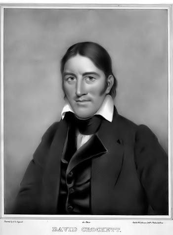 David Crockett Davy Crockett, Republic Of Texas, Into The West, Wilde Westen, American Frontier, The Alamo, Historical People, Texas History, Important People