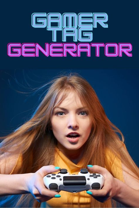 A gamertag tells fellow players a lot about you! Are you serious competition or are you just goofing around? You've to the right place! This gamertag generator will help you find an inspirational gamertag that really fits your vibe! Gamertag name ideas girl. #Quizony #quiz #gamertag #generator #retrogames Funny Gamer Tag Names, Girl Gamer Tag Names, Cute Gamertag Ideas, Cute Gamer Tag Names, Gamer Tag Names Ideas Girl, Gamer Names Ideas, Xbox Gamertag Name Ideas, Gamer Tags Ideas, Gamer Name Generator