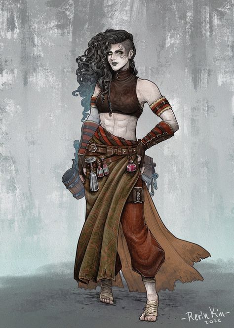 ArtStation - Monk aasimar D&D Commission, Rerin Kin Aasimar Monk, Monk Dnd, Female Martial Artists, Elves Fantasy, Epic Photos, Martial Artists, Dnd Art, Star Wars Images, Fantasy Adventure