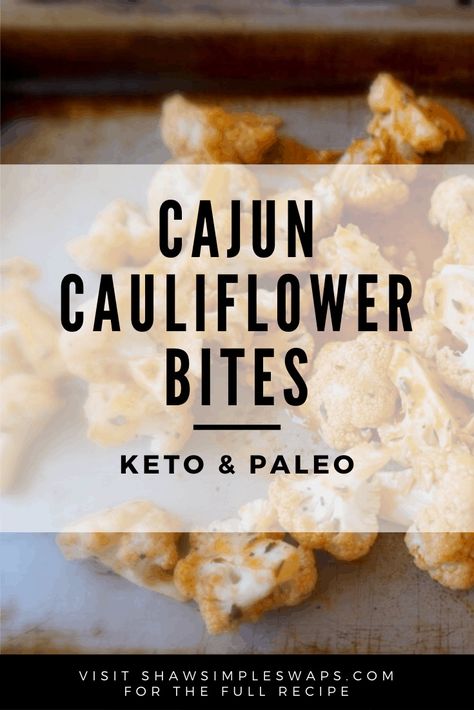 Cajun Cauliflower, Cajun Appetizers, Amazing Easy Recipes, Healthy Party Appetizers, Snack Easy, Cream Cheese Wontons, Lo Carb Recipes, Cheese Wontons, Easy To Make Snacks