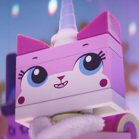 Unikitty Pfp, Lego Movie Unikitty, Unikitty Lego Movie, Unikitty Lego, Big Lego, Movies 2014, Lego Movie 2, Disney Icons, Lego Man