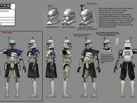 star wars the clone wars bad batch | Darkness on Umbara Concept Art Gallery | Clone Captain Rex... Star Wars Clones, Armadura Cosplay, Clone Wars Art, Captain Rex, Concept Art Gallery, Armor Design, Star Wars Design, Star Wars Trooper, Clone Troopers