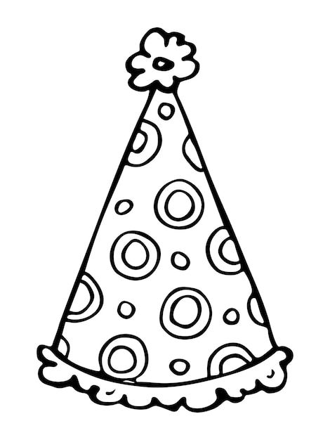 Birthday Hat Clipart, Birthday Hat Drawing, Party Hat Drawing, Party Hat Illustration, Ladybug Room, Party Hat Template, Games For Ladies, Minion Coloring Pages, Birthday Cap