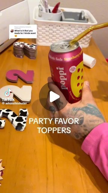 Cricut | SVG Sharing | Crafting Content on Instagram: "Party favor toppers✨ I love using my Cricut to make toppers  for my parties #partytopper #toppers 

____________________________________________________
Video by @whoisthishater on TikTok 

#cricut #cricutcreated #cricutmade #cricutmaker #cricutexploreair2 #cricutexploreair #cricutexplore #cricutmachine #vinylcrafts #cricutcrafts #cricutprojects" Party Topper, Instagram Party, Cricut Explore Air 2, Cricut Explore Air, Vinyl Crafts, Cricut Explore, Cricut Svg, Cricut Crafts, Cricut Projects