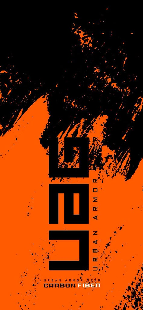 Uag Wallpaper, Orange Lockscreen, Black And Orange Wallpaper, Orange Iphone Wallpaper, Orange Black Wallpaper, Dark Orange Wallpaper, Orange And Black Wallpaper, Wallpapers Colorful, Iphone Background Art