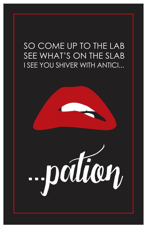 11x17 Rocky Horror Picture Show Movie Quote by WenstromStudios Rocky Horror Picture Show Quotes, Rocky Horror Party Ideas, Rocky Horror Picture Show Party, Rocky Horror Quotes, Show Quotes, Show Movie, Rocky Horror Show, Horror Party, Tim Curry