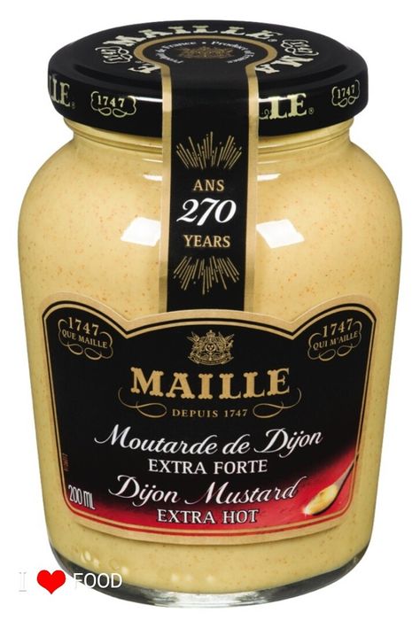 Maille Mustard, French Mustard, Black Mustard Seeds, Mustard Seeds, Baked Ham, Tomato Ketchup, Americas Test Kitchen, Food Products, French Food