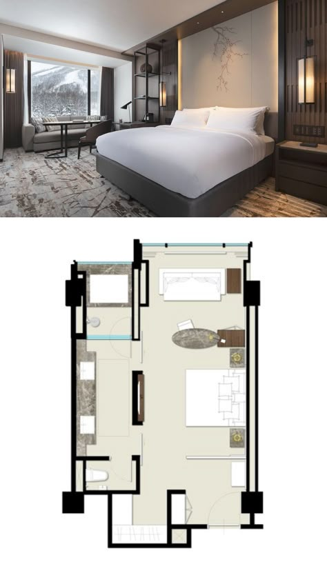 King Room, Suite Room Layout, Suite Hotel Room Luxury, Hotel Room Layout, Hotel Rooms, Hotel Room Design Luxury, Hotel Room, Hotel Suite Floor Plan, Suite Hotel Room Luxury Plan