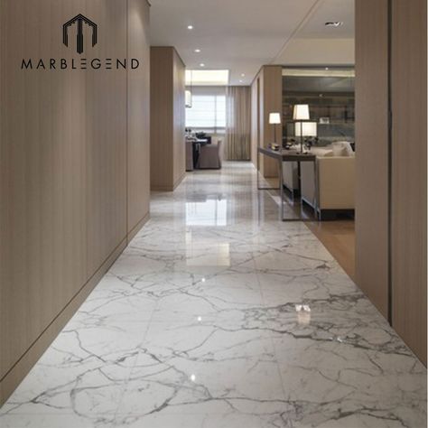 Calacatta Marble Floor, Italian Marble Flooring, Marble Flooring Design, Marble Home, Calacatta Gold Marble, Stone Panels, Marble Flooring, Kitchen And Bath Design, Dream Bathrooms