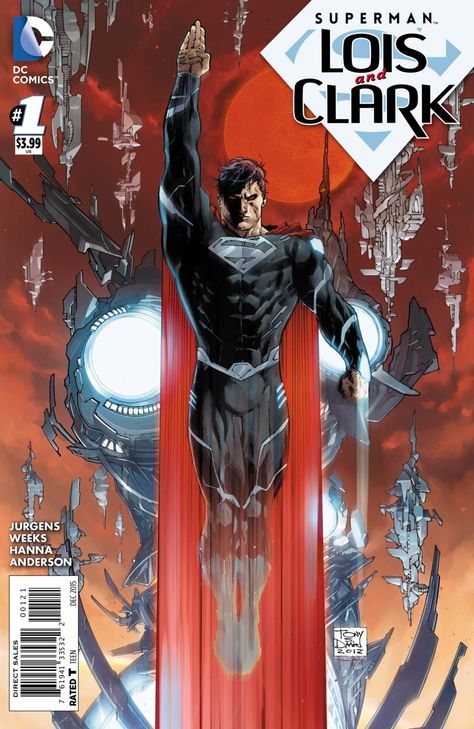 Superman: Lois and Clark #1 - Arrival Part I (Issue) Evil Superman, Lois And Clark, Superman Suit, Superman Pictures, Superman Artwork, Superman Wallpaper, Action Comics, Comic Book Collection, Free Comic Books