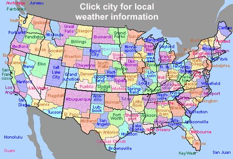 The US split into the areas covered by individual weather service offices American History Timeline, Marine Radios, Daily Weather, Web Software, Infographic Map, Weather Map, Places In America, Weather Information, Area Map