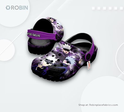 Step into the world of anime with a touch of quirky fun! These uniquely designed footwear are perfect for any fan looking to showcase their love for t... Check more at https://robinplacefabrics.com/product/satoru-gojo-funny-crocs-shoes-anime-gifts Gojo Funny, Shoes Anime, Anime Gifts, Crocs Shoes, Fan, The World, Funny, Anime, Gifts