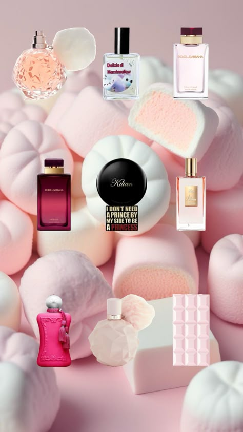 My #marshmallow #perfume Wishlist pt. 1 Marshmallow Perfume, Fragrances Perfume Woman, Perfume Collection Fragrance, Luscious Hair, Perfume Lover, Perfume Collection, Perfume Spray, All Things Beauty, Women Perfume