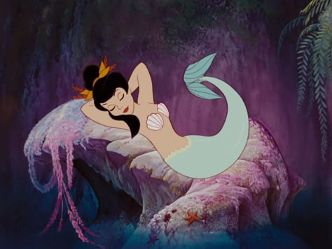 Peter Pan Mermaids, Mermaid Lagoon, Mermaid Siren, Mermaid Disney, Mermaid Core, Mermaid Aesthetic, Old Disney, Silver Age, Disney Aesthetic