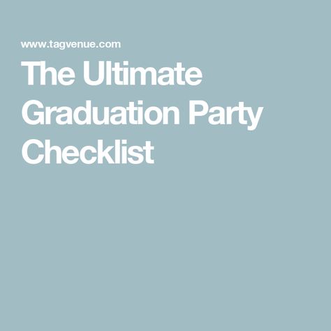 Grad Party Planning Checklist, Grad Party Checklist, Graduation Party Checklist, Senior Yearbook Quotes, Open House Parties, Party Planning Checklist, Setting Up A Budget, Graduation Open Houses, Party Checklist