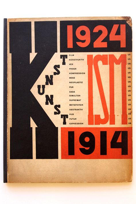 The Library of Philip B. Meggs & Libby Phillips Meggs | Designers & Books Jan Tschichold, Hans Richter, El Lissitzky, Hans Arp, Russian Constructivism, History Of Graphic Design, Graphic Design History, Menue Design, Russian Avant Garde