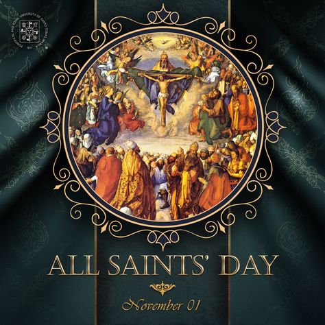 Happy All Saints Day Catholic, All Saints Day Pubmat, All Saints Day Poster, All Saints Day Images, Padre Pio Novena, Pubmats Ideas, Pubmat Ideas, 2024 Lifestyle, Saint Feast Days