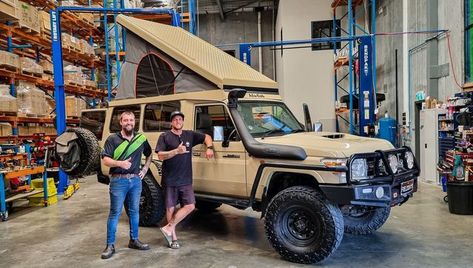 Alu-Cab Australia on Instagram: "Our mates from Ironman 4x4 in Canning Vale WA have done it again, this time fitting out Matt from @field__days Toyota Landcruiser 78 Series Troop Carrier with a Sandy Taupe Hercules Roof Conversion 👍🤙 Looking forward to seeing where Matt adventures to next 🗺️ . . . . . . #alucab #alucabaus #alucabaustralia #herculesroofconversion #78series #troopy #landcruiser #landcruiser78 #rooftoptent #rooftoptentliving #rooftoptentlife #sunsmart #4x4 #4wd #adventuretime #4 Troopy Landcruiser, Troop Carrier, Tent Living, Toyota Landcruiser, 4x4 Off Road, Roof Top Tent, Field Day, Australia Travel, Hercules