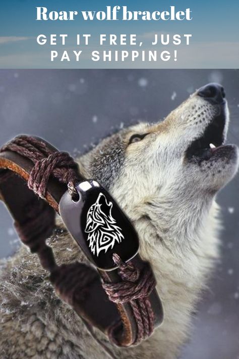 Our Bracelets are handmade out of natural materials. When was the last time you bought something like that? This could be a great opportunity! Amulet Bracelet, Bracelet Viking, Wolf Jewelry, Viking Bracelet, Casual Sporty, Unisex Bracelets, Fashion Logo, Moda Vintage, Mens Jewelry Bracelet