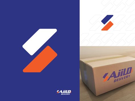 Logistic Company Logo Design - Sajilo Delivery Supply Company Logo, Logo For Logistics Company, Logistics Company Logo, Delivery Logo Design, Shipping Company Logo, Delivery Logo, Gate Logo, Logistics Logo, Candle Logo Design