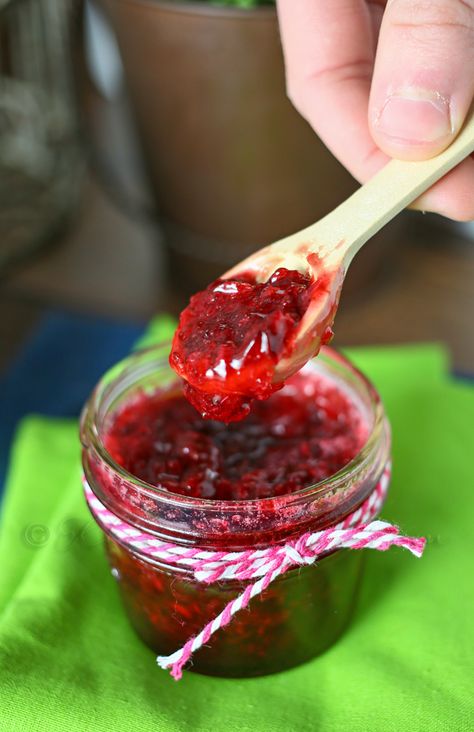 Bing Cherry Freezer Jam @ChrisLucy Shaw  let's do this! Cherry Freezer Jam, Blueberry Freezer Jam, Easy Jam Recipe, Cherry Jam Recipes, Freezer Jam Recipes, Easy Jam, Bing Cherries, Cherry Jam, Freezer Jam