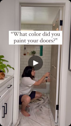 1.3K views · 7.6K reactions | Studio Clay-SW 9172 ✨

I was so scared to paint our hallway doors 🚪 BUT so glad I did and sad I waited so long now 😂

We chose this beautiful neutral earth tone color by @sherwinwilliams and chose it in Semi-gloss finish to give it more of a pop. 

If you love thrifting, HOME + OOTD style ideas…let’s be friends here @thegroundedhome_ 🫶🏼 

#interiorpaintcolors #painteddoors #paintcolors #interiorpaintcolors #homeinspo4you #plantideas #mixingoldandnew #homestylingideas #cozyhome #homeinspo #moodyinteriors #thriftfinds #secondhandstyle #homedecor #homedecorideas #vintagefinds #moodyinteriors #homestylingtips #homebody #thegroundedhome  #thriftedhomedecor #thriftingideas 

Thrift Finds | Secondhand Style Tips | Thrift Tips | How to mix old & New | Home Decor I Thrifting Home, Thrift Tips, Hallway Doors, Paint Doors, Paint Pallets, Paint Door, Hallway Door, Painted Interior Doors, Recipe List