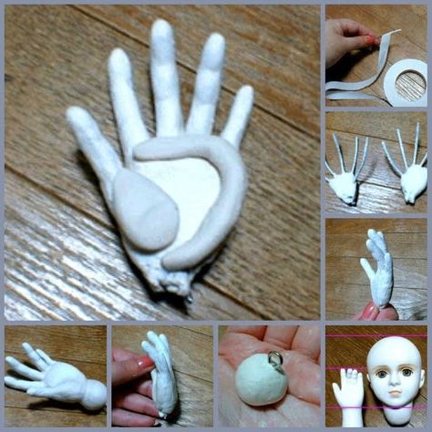 Art Doll Tutorial, Koti Diy, Sculpting Tutorials, Doll Making Tutorials, Sculpture Art Clay, Polymer Clay Figures, Polymer Clay Sculptures, Tanah Liat, Polymer Clay Dolls