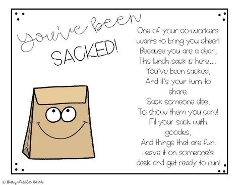 You’ve Been Sacked Ideas, You've Been Sacked, Employee Morale Boosters, Staff Morale Booster, Morale Ideas, Incentives For Employees, Teacher Morale, Morale Boosters, Staff Appreciation Gifts