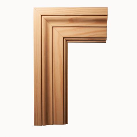 Timber Moulding in Southern Yellow Pine - Alternative styles and wood architraves in stock for next day delivery. #architrave #timber Wood Window Casing, Moulding Design, Architrave Door, Internal Door Frames, Door Frame Molding, Beading Design, Trim Moulding, Interior Door Trim, Beading Designs