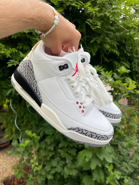 Nike Jordan 3, Jordan 3 White Cement, White Cement, Jordan 3, Nike Jordan, Cement, Jordan, Nike, Sneakers