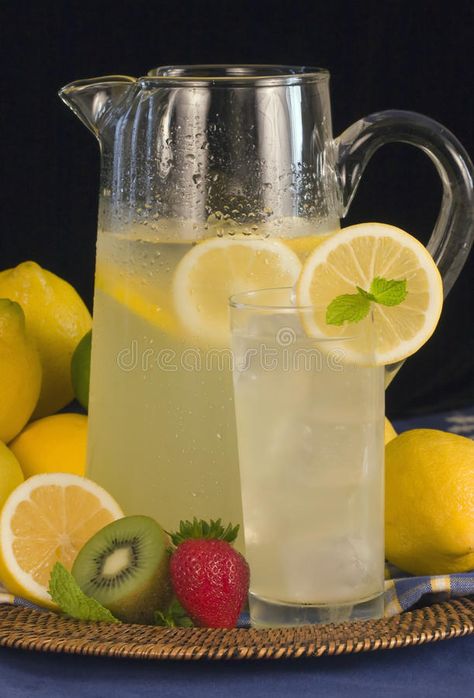 Perspective Reference, Lemon And Mint, Lemonade Pitcher, Mint Sprig, First Birthday Themes, Birthday Themes, Lemonade Stand, Realistic Art, A Fan