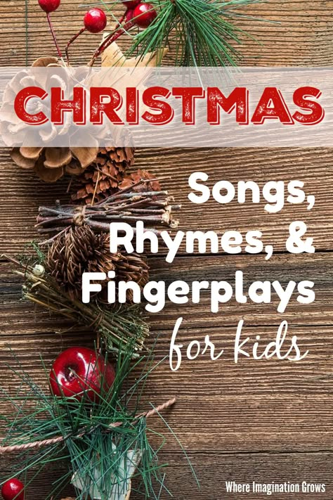 Songs For Kindergarten Circle Time, Christmas Songs And Fingerplays For Preschool, Christmas Circle Time Songs, Christmas Music And Movement For Toddlers, Christmas Music Activities Preschool, Toddler Christmas Circle Time, Christmas Tree Songs Preschool, Circle Time Christmas Songs, Christmas Songs Preschool Circle Time