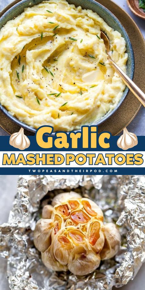 Looking for a kid-friendly Easter side dish? Try these Garlic Mashed Potatoes! This mashed potato recipe is rich, fluffy, and a family favorite, a kid-friendly Easter side dish. Pin this recipe! Easter Mashed Potatoes Recipe, Best Garlic Mashed Potatoes Recipe, Easter Mashed Potatoes, Unique Mashed Potatoes Recipe, Simple Easter Dinner, Easter Potatoes, Roasted Garlic Mashed Potatoes Recipe, Perfect Mash Potatoes, Fancy Mashed Potatoes Holidays