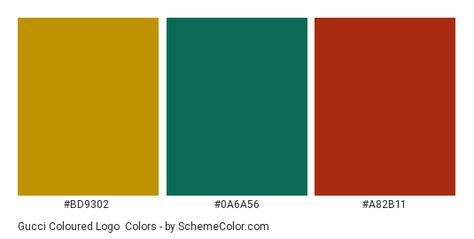 Color scheme palette image Gucci Colour Palette, Gucci Moodboard, Gucci Branding, Logo Color Schemes, Collection Clothes, Hexadecimal Color, Green Name, Random Inspiration, Branding Mood Board