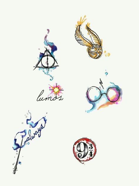 قلعة هاول المتحركة, Citate Harry Potter, Hp Tattoo, Art Harry Potter, Glume Harry Potter, Pirate Tattoo, Flower Wrist Tattoos, Harry Potter Tattoos, Harry Potter Tattoo