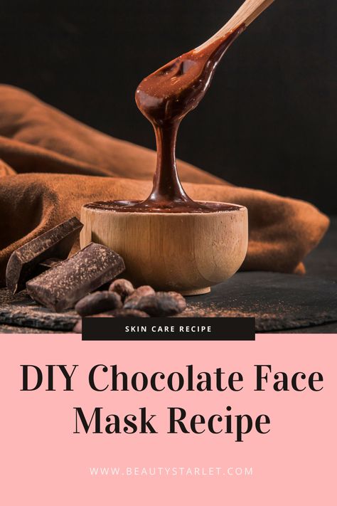 Sick of hearing how chocolate can be bad for you? Well guess what here is a face mask recipe using chocolate that is actually good for your skin. #skin #skincare #diy #recipe #skincarediy #chocolate #skincaretips #beauty Spa Product, Chocolate Face Mask, Skincare Diy, Diy Chocolate, Face Mask Recipe, Diy Recipe, Beauty Diy, Skin Skincare, Skin Care Recipes