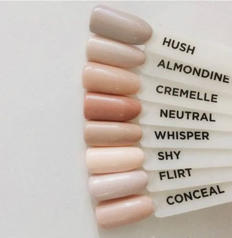 Neutral Tone Nails Acrylic, Cream Colour Nails, Simple Tan Nails, Creamy Nude Nails, Cream Dip Nails, Nude Pastel Nails, Nails Cream Color, White Cream Nails, Manicure Nude Color