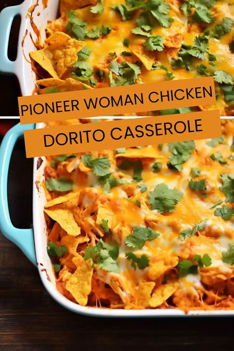 Pioneer woman chicken dorito casserole Pioneer Woman Freezer Meals Make Ahead, Pioneer Woman Recipes Casserole, Make Ahead Casseroles Dinner, Pioneer Woman Casserole, Pioneer Woman Freezer Meals, Pioneer Woman Recipes Chicken, Chicken Dorito, Pioneer Woman Recipes Dinner, Casseroles Chicken