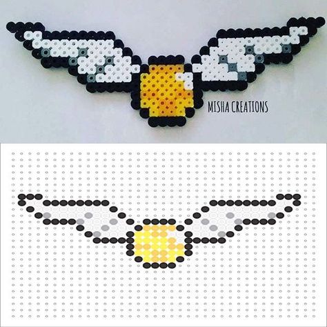 Harry Potter Fuse Bead Pattern, Perler Beads Ideas Harry Potter, Harry Potter Iron Beads, Harry Potter Fuse Beads, Harry Potter Pearl Beads, Pixel Art Pattern Harry Potter, Harry Potter Hama Beads Pattern, Hama Beads Patterns Harry Potter, Perler Bead Patterns Harry Potter