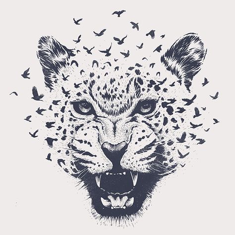 Nature\'s Roar - Proposal for T-shirt of DanielTeixeira presented for contest at Pampling. Admire it, Vote it and comment it on Pampling.com.  Follow us on facebook.com/pampling Tier Tattoo, Leopard Tattoos, Kunst Tattoos, Pencil Drawings Of Animals, Lion Tattoo Design, Photography Painting, Nature Music, Art Drawings Sketches Pencil, Desenho Tattoo