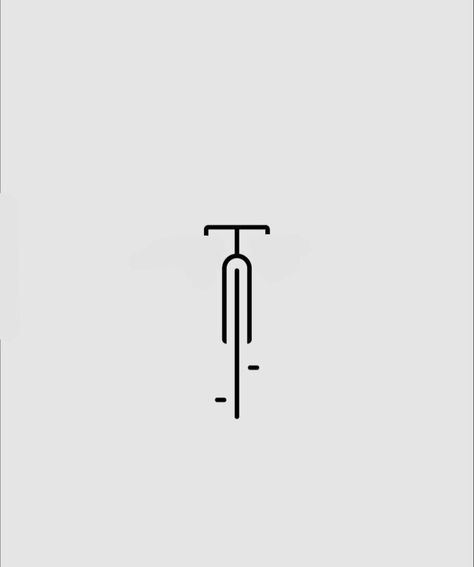 Stickering For Bikes, Cycling Tatoos Ideas, Minimalist Cycling Tattoo, Bike Outline Tattoo, Fine Line Bike Tattoo, Road Bike Tattoo, Cyclist Tattoo, Biking Illustration, Bike Tattoo Ideas