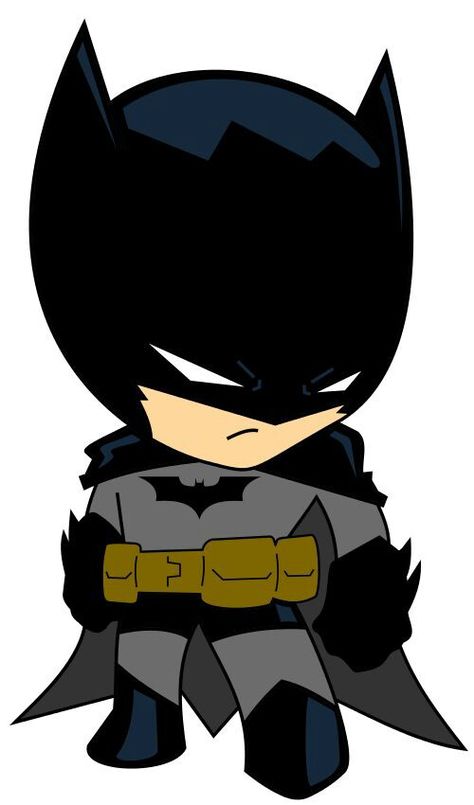 Soooo adorable...I love these lil chibis Marvel Fabric, Superhero Baby Shower, Batman Cartoon, Baby Batman, Baby Superhero, Batman Fan Art, Cat Women, Joker Batman, Batman Party