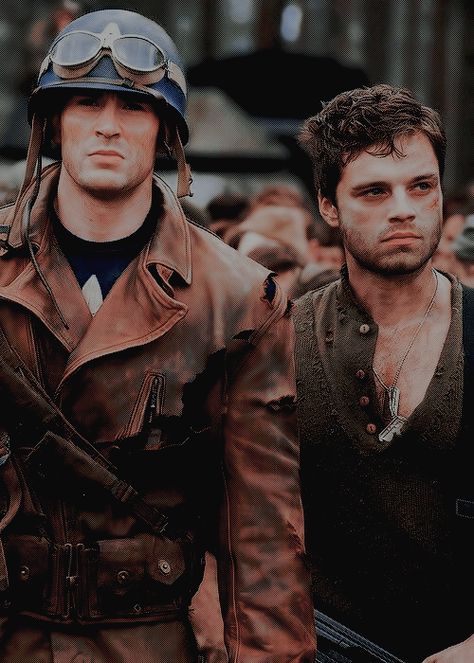 Steve Rogers and Bucky Barnes Steve Rogers And Bucky Barnes Wallpaper, 1940 Bucky Barnes, Bucky And Steve Aesthetic, Steve And Bucky Wallpaper, Bucky Barnes 1940, 1940s Bucky Barnes, Bucky Barnes And Steve Rogers, Steve Rogers And Bucky Barnes, Bucky Barnes Steve Rogers