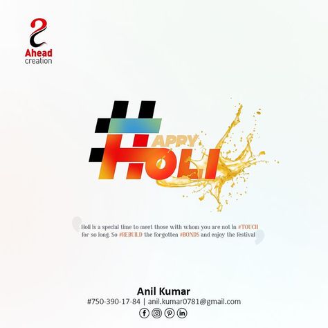 #Holi hai Happy Holi Creative Ads, Holi Creative Ads, Holi Creative, Holi Creatives, Holi Creative Post, Holi Digital Marketing, Holi Creatives Social Media, Creative Holi Post, Holi Poster Graphic Design Creative