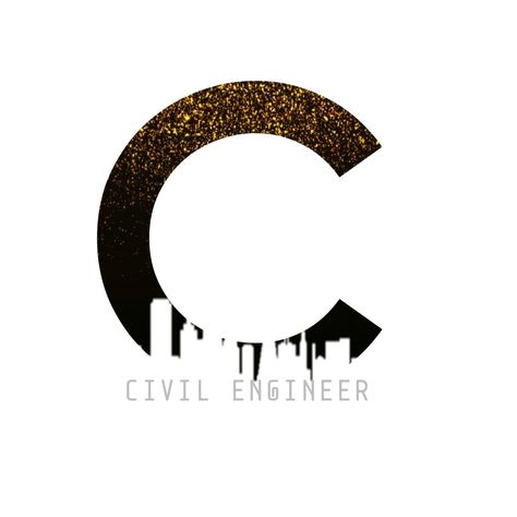 Here's the pic of letter of C of Civil Engineer... Civil Logo, Engineer Logo, Engineering Logo, C Letter, Real Estate Logo Design, Logos Ideas, Civil Engineer, Estate Logo, Real Estate Logo