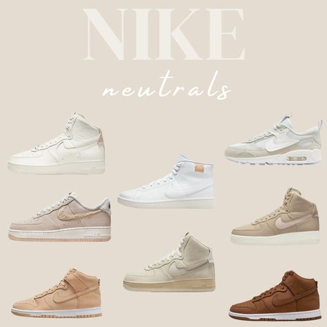 Nike neutral sneakers Tan High Top Sneakers Outfit, Casual High-top Neutral Sneakers, Trendy Beige High-top Sneakers, Sporty Beige High-top Sneakers, Trending Sneakers 2023 Women, Womens High Top Sneakers Outfit, Beige High-top Sneakers For Sports, Functional Beige High-top Sneakers, Hightop Sneakers Outfit