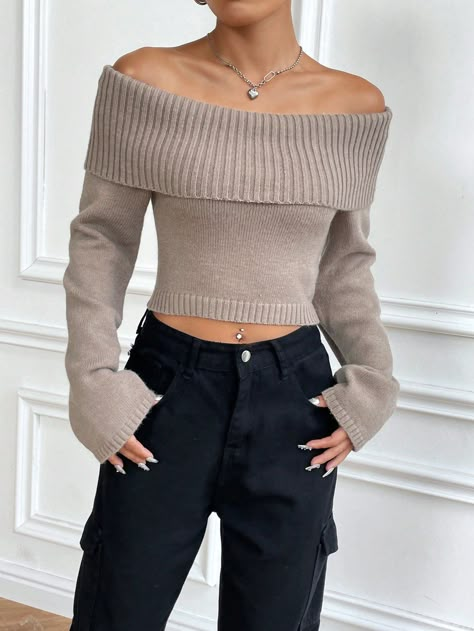 Ootd sweater crop