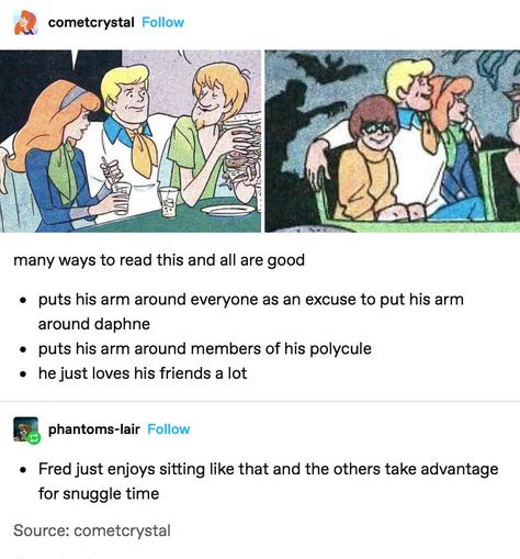 Poly Mystery Gang, Scooby Doo Polycule, Shaggy Scooby Doo Fanart, Scooby Doo Oc, Scooby Doo Shaggy X Fred, Fred X Shaggy, Scooby Doo Meme, Poly Scooby Gang, Shaggy Fanart